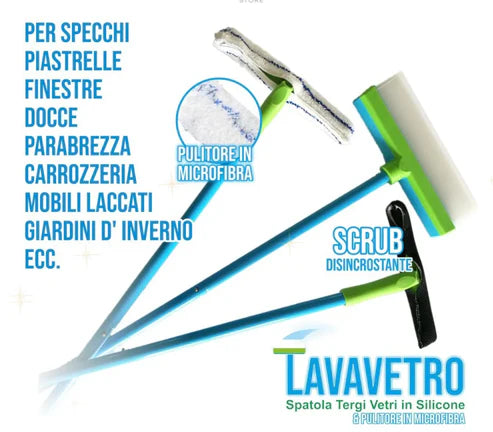 Lavavetro in silicone con raccolta acqua