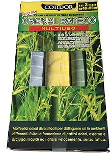Panno Original Bamboo (Confezione da 3 Panni) - Bambu, Bamboo, Panno, Pulizia, sgrassante