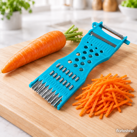 Multifunzione verdura frutta pelapatate grattugia affettatrice a mano doppia testa Cutter cetriolo carota patate coltello cucina gadget per la casa
