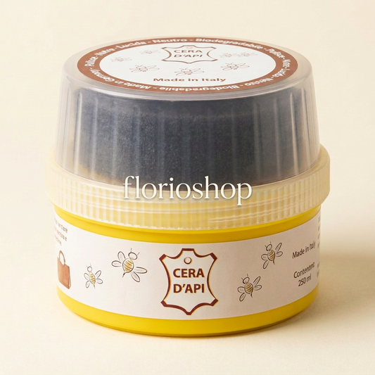 Cera d’Api Florioshop – Cura e Protezione per Pelle, Cuoio, Ecopelle e Legno