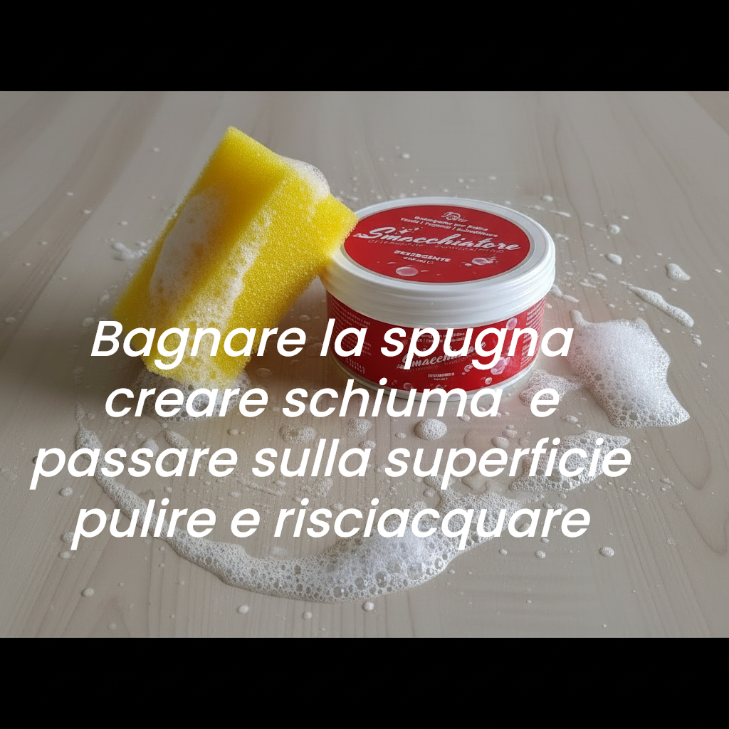 Smacchiatore professionale per tessuti, tappeti e imbottiture (azione profonda)