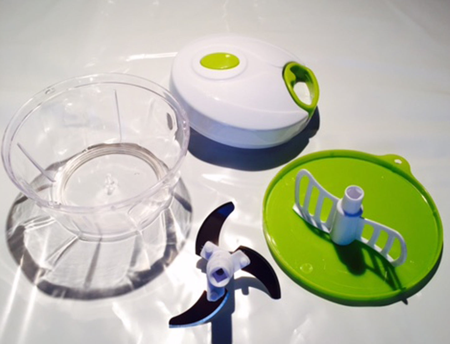 NUOVO MINI SLICER TRITA TUTTO CON CORDINA TRE LAME