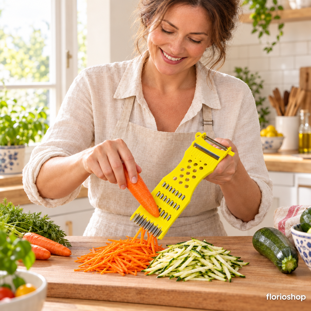 Multifunzione verdura frutta pelapatate grattugia affettatrice a mano doppia testa Cutter cetriolo carota patate coltello cucina gadget per la casa