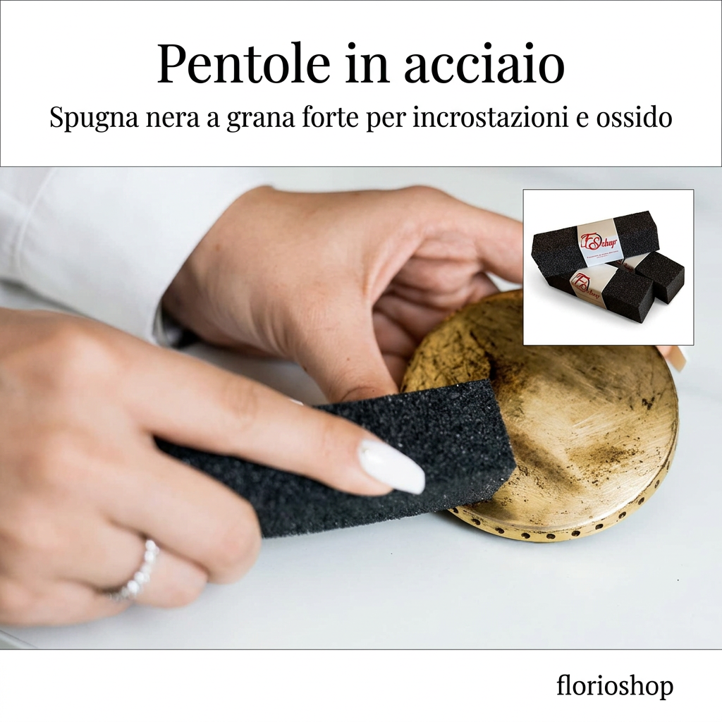 La Spugna che rinnova Tre neri e tre bianchi